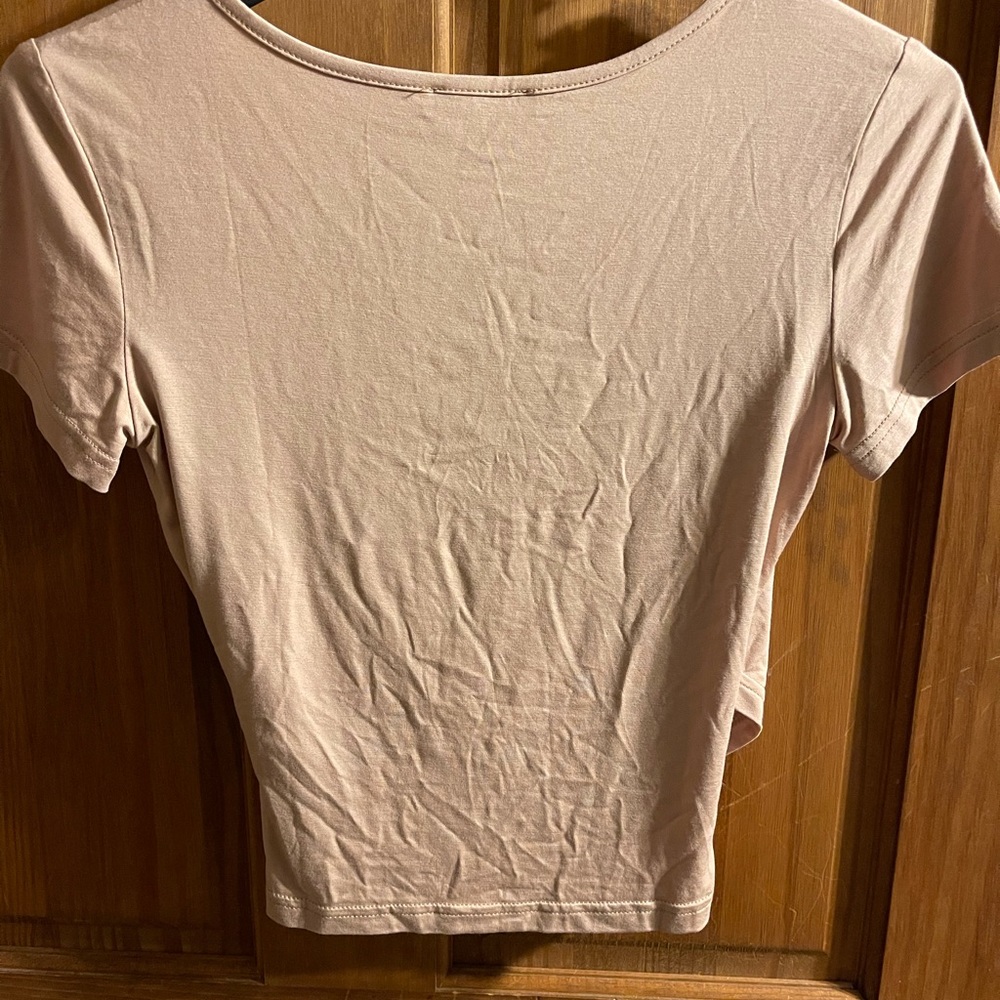 Wrap crop top